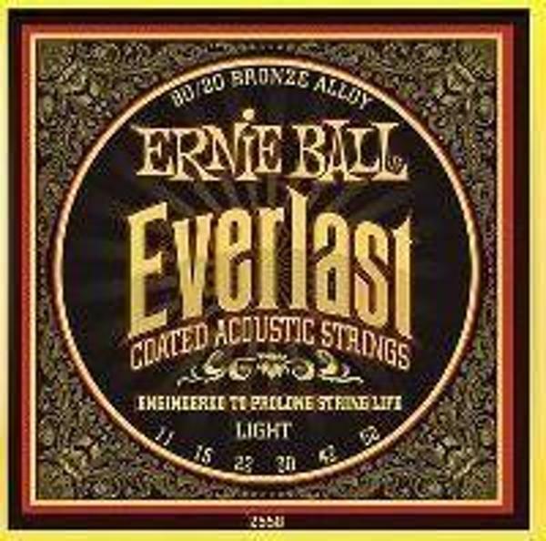 Ernie Ball P02558 11-52 Coated Akustik Gitar Teli - Image 1