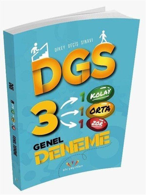 DGS 1 Kolay 1 Orta 1 Zor Video Çözümlü 3 Genel Deneme - Atc Yayınları - Image 1