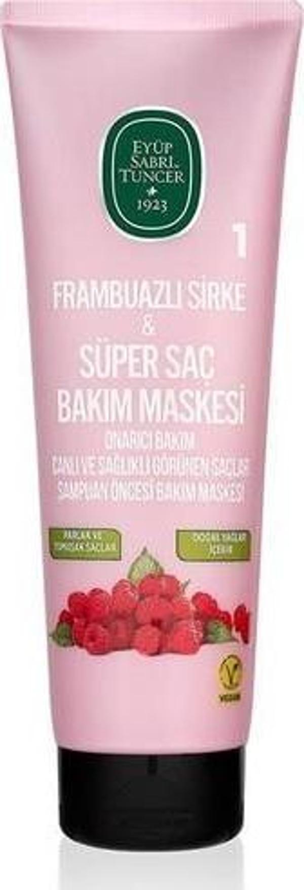 Eyüp Sabri Tuncer TuncerFrambuazlı Sirke ve Süper Saç Bakım Maskesi 250 ml. - Image 1