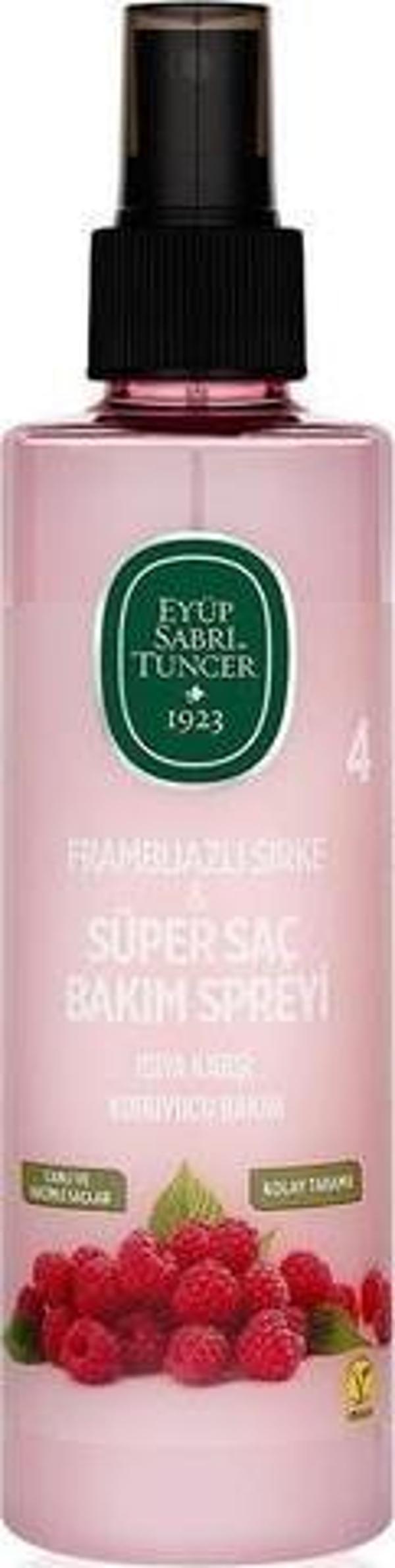 Eyüp Sabri Tuncer TuncerFrambuazlı Sirke ve Süper Saç Bakım Spreyi 210 ml. - Image 1