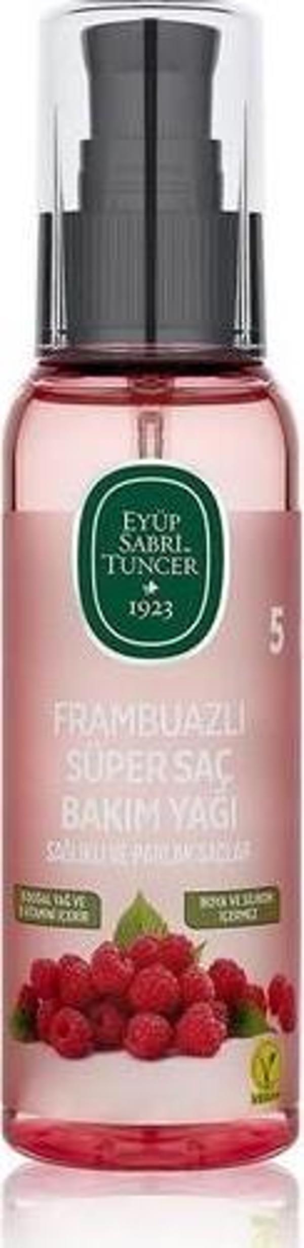 Eyüp Sabri Tuncer Frambuazlı Süper Saç Bakım Yağı 100 ml. - Image 1