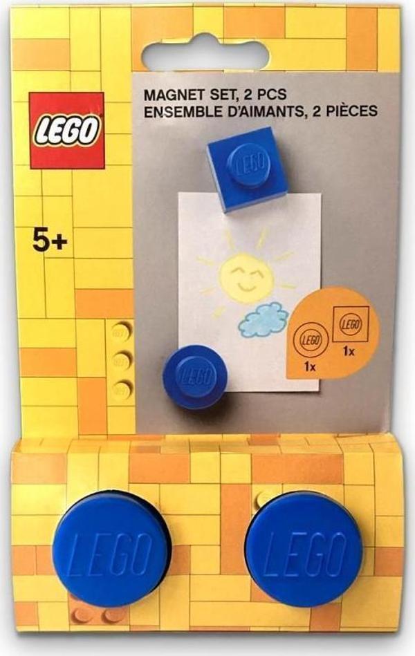 LEGO Magnet 5006175 Magnet Set Blue +5 Yaş (2 Parça) - Image 1