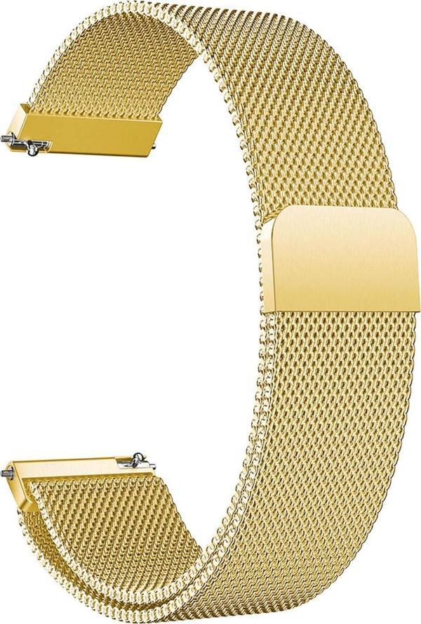 Microsonic Huawei Watch GT2 42mm Milanese Loop Kordon Gold - Image 1