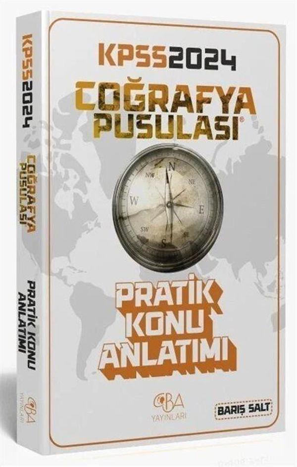 2024 KPSS Coğrafya Pusulası Pratik Şematik Ders Notları - CBA Akademi Yayınları - Image 1