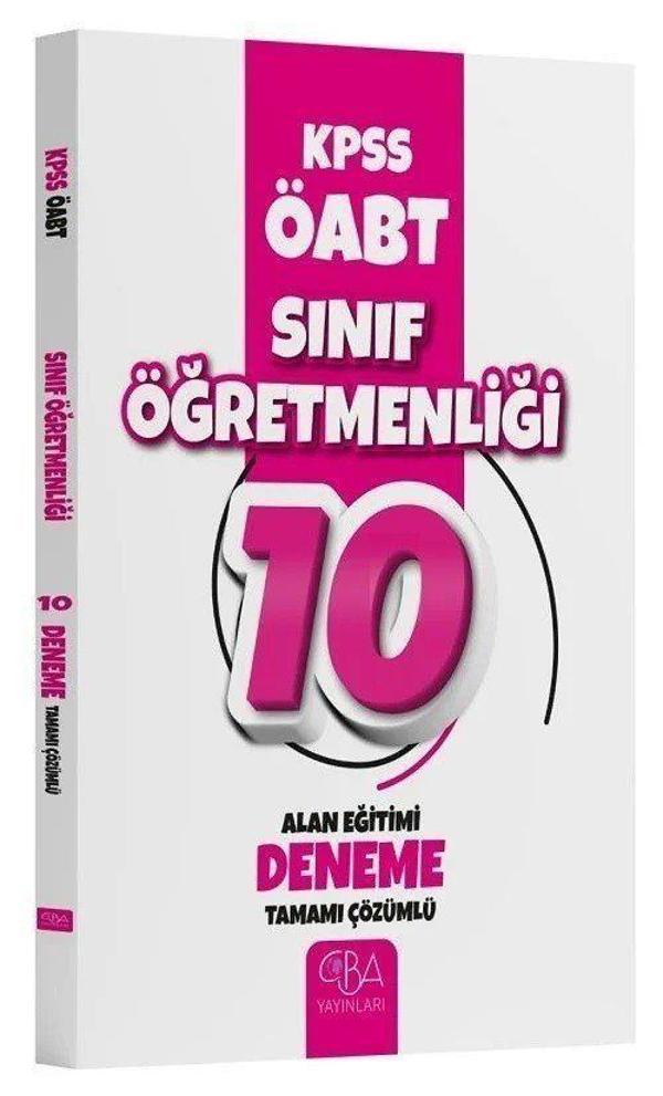 ÖABT Sınıf Öğretmenliği Alan Eğitimi 10 Deneme Çözümlü - Image 1