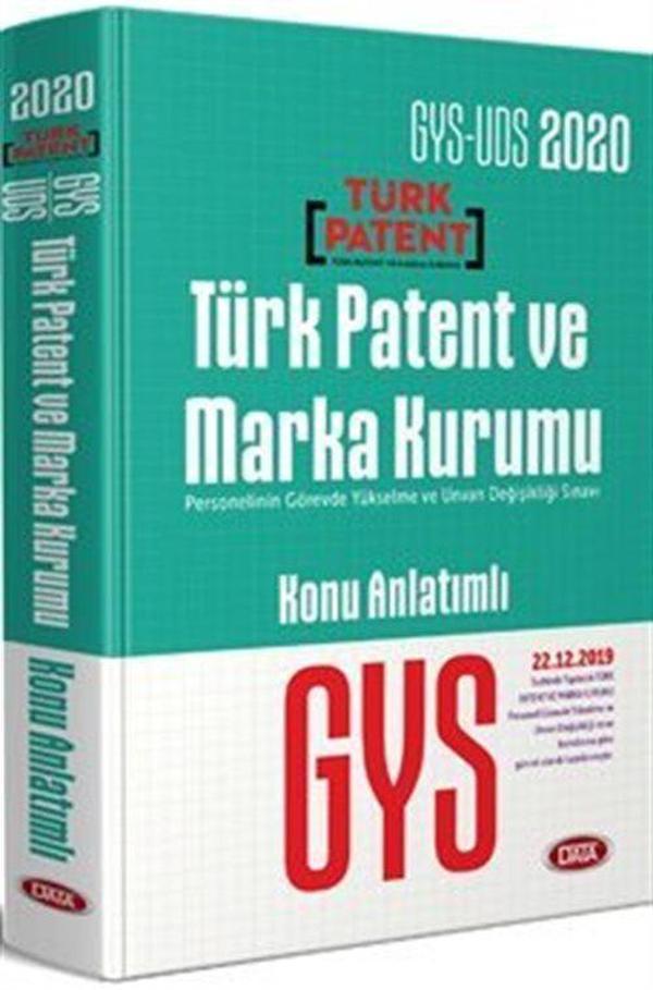 2020 GYS Türk Patent ve Marka Kurumu Konu Anlatımlı - Data Yayınları - Image 1
