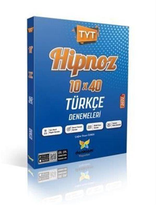TYT Hipnoz 10 X 40 Türkçe Denemeleri (2022) - Denklem Yayınları - Image 1