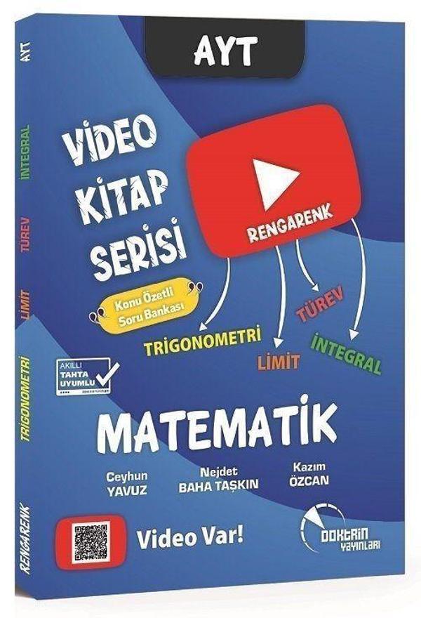 YKS AYT Matematik Trigonometri Limit Türev İntegral Konu Özetli Soru Bankası Video Kitap - Doktrin Yayınları - Image 1