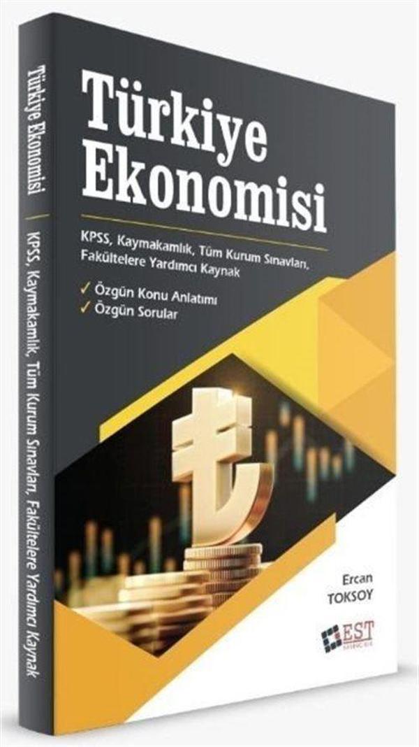 EST Türkiye Ekonomisi - KPSS Kaymakamlık Tüm Kurum Sınavları Fakültelere Yardımcı Kaynak - EST Yayıncılık - Image 1