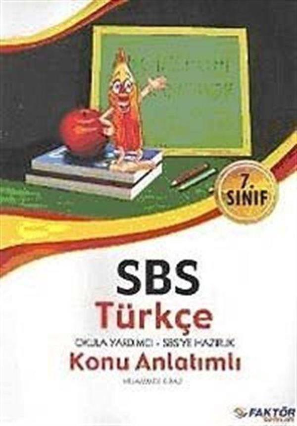 SBS 7. Sınıf Türkçe Konu Anlatımlı - Faktör Yayınları - Image 1