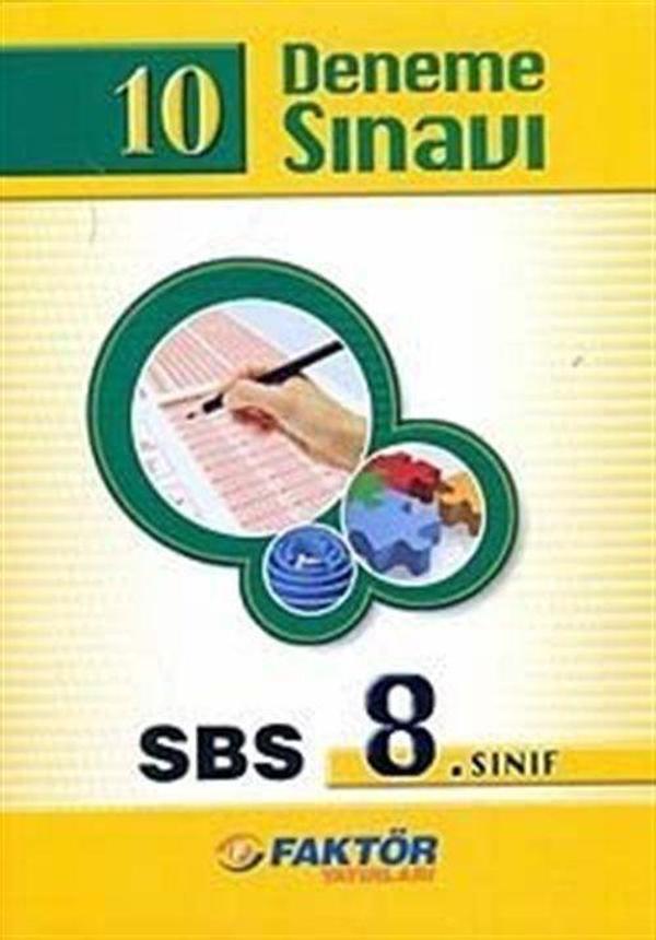 SBS 8. Sınıf 10 Deneme Sınavı - Faktör Yayınları - Image 1