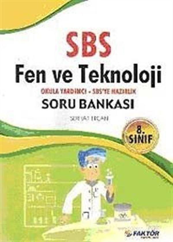 SBS 8. Sınıf Fen ve Teknoloji Soru Bankası - Faktör Yayınları - Image 1