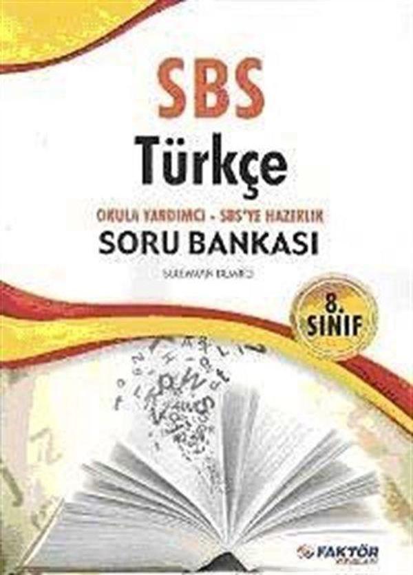 SBS 8. Sınıf Türkçe Soru Bankası - Faktör Yayınları - Image 1