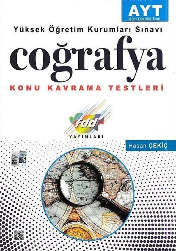AYT Coğrafya Konu Kavrama Testleri - FDD Yayınları - Image 1