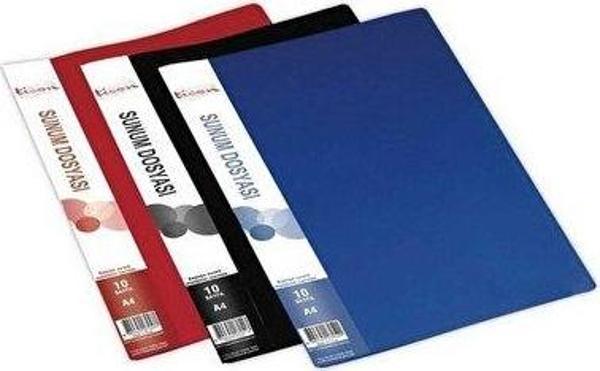 Ticon Katalog Sunum Dosyası 10'lu Siyah - Image 1