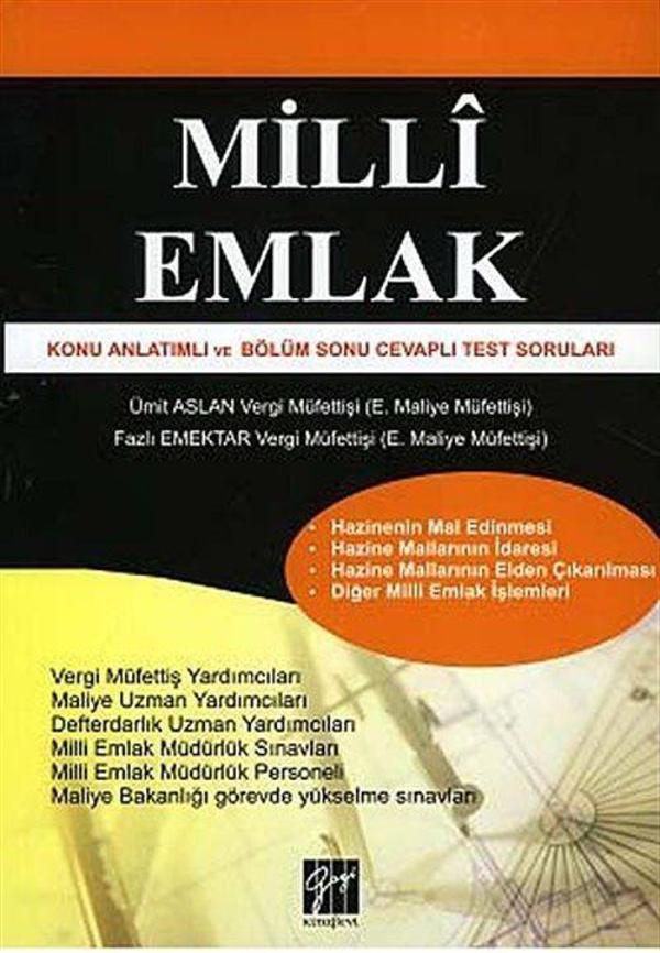 Milli Emlak Konu Anlatımlı ve Bölüm Sonu Cevaplı Test Soruları - Gazi Kitabevi - Image 1