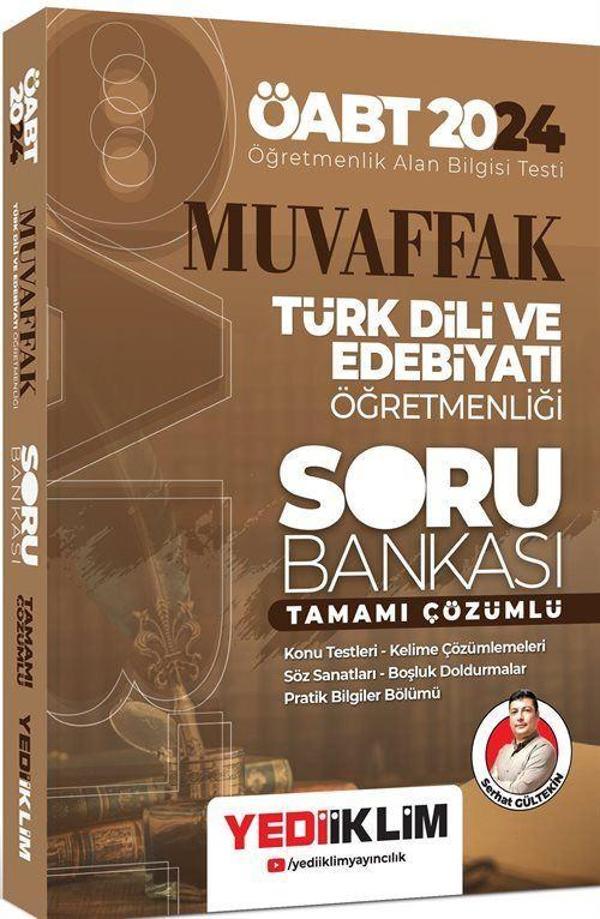 2024 ÖABT Muvaffak Türk Dili Ve Edebiyatı Öğretmenliği Tamamı Çözümlü Soru Bankası - Yediiklim Yayınları - Image 1