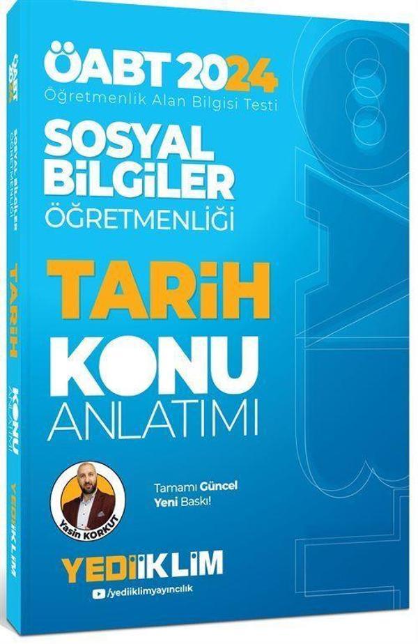 2024 ÖABT Sosyal Bilgiler Öğretmenliği Tarih Konu Anlatımı - Yediiklim Yayınları - Image 1