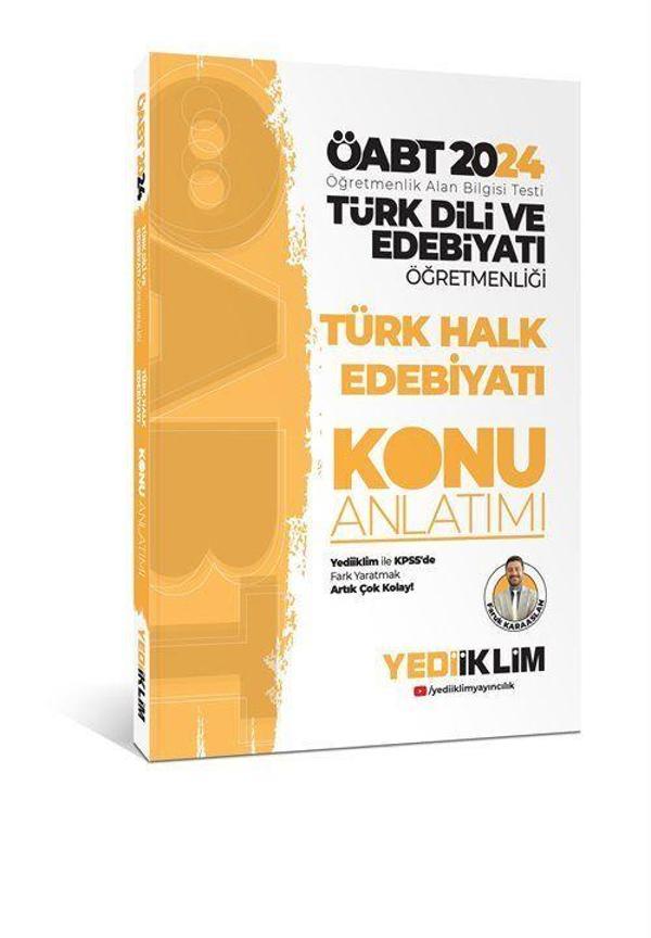 2024 ÖABT Türk Dili ve Edebiyatı Öğretmenliği Türk Halk Edebiyatı Konu Anlatımı - Yediiklim Yayınları - Image 1