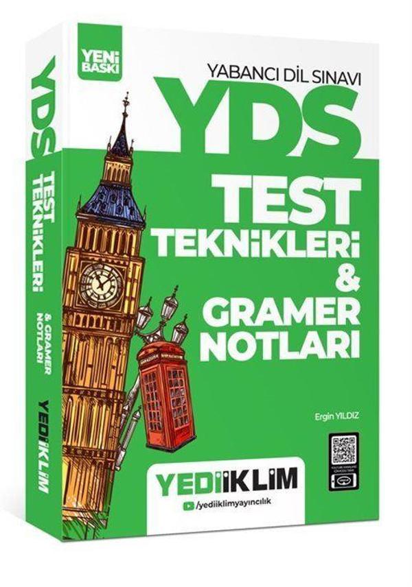 YDS - YÖKDİL Test Teknikleri ve Gramer Notları - Yediiklim Yayınları - Image 1