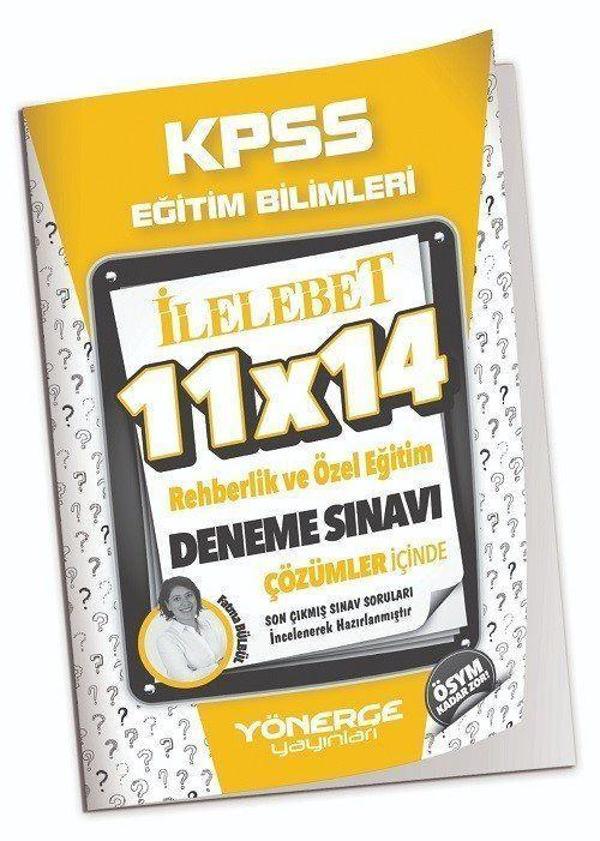 2023 KPSS Eğitim Bilimleri Rehberlik ve Özel Eğitim 11x14 Deneme Çözümlü - Yönerge Yayınları - Image 1