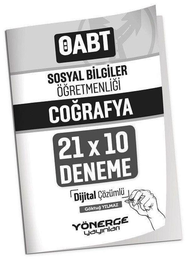 2023 ÖABT Sosyal Bilgiler Öğretmenliği Coğrafya 21x10 Deneme Çözümlü - Yönerge Yayınları - Image 1