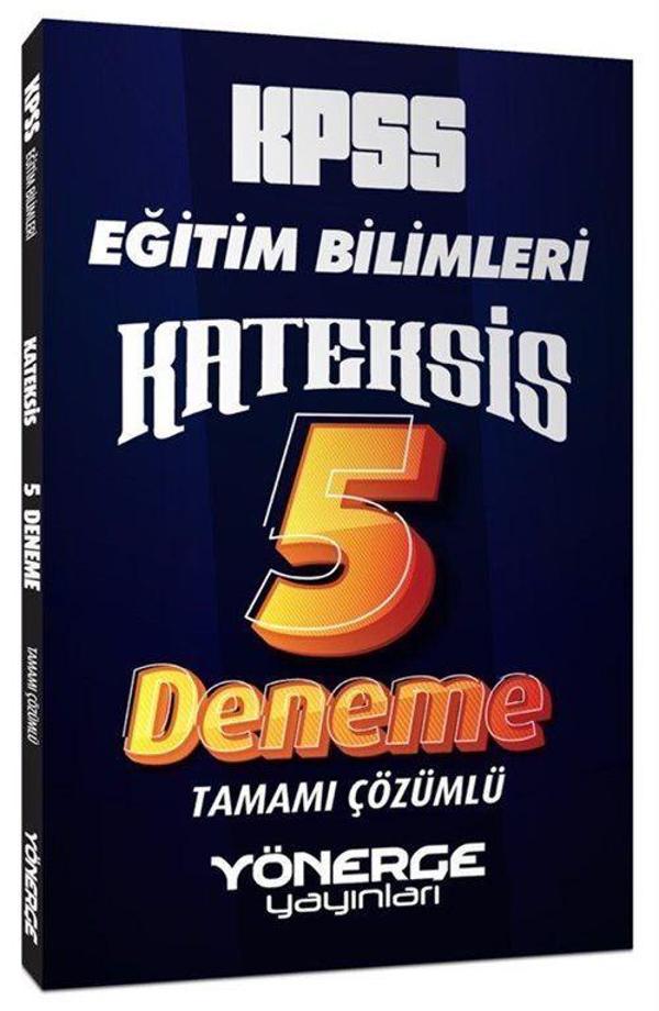 2024 KPSS Eğitim Bilimleri Kateksis 5 Çözümlü Deneme - Yönerge Yayınları - Image 1