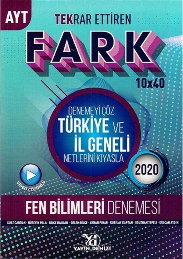 AYT Fen Bilimleri Fark Tekrar Ettiren 10x40 Denemesi - Yayın Denizi - Image 1