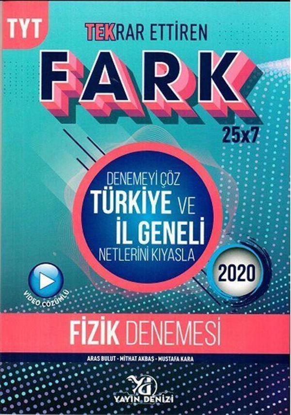 TYT Fizik Fark Tekrar Ettiren 25x7 Denemesi - Yayın Denizi - Image 1