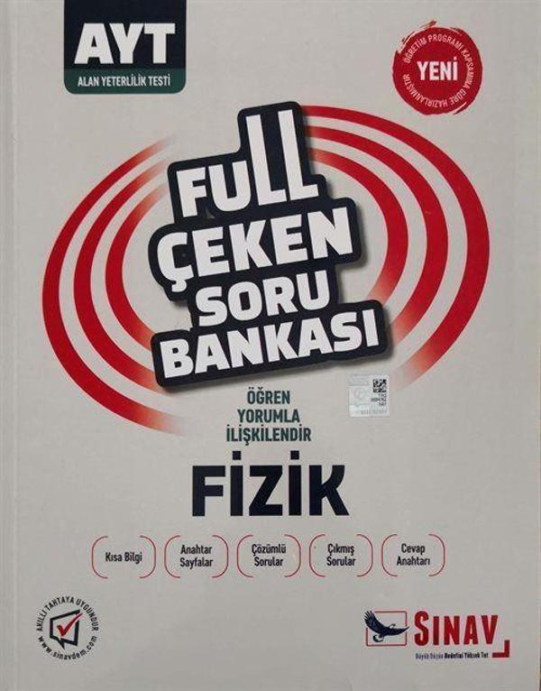 AYT Fizik Full Çeken Soru Bankası - Sınav Dergisi Yayınları - Image 1