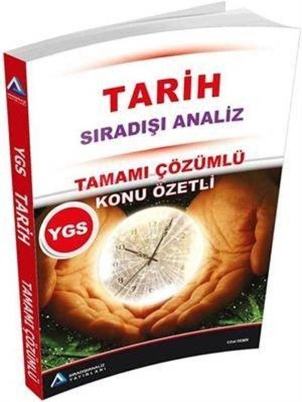 YGS Tarih Tamamı Çözümlü Konu Özetli - Sıradışı Analiz Yayınları - Image 1