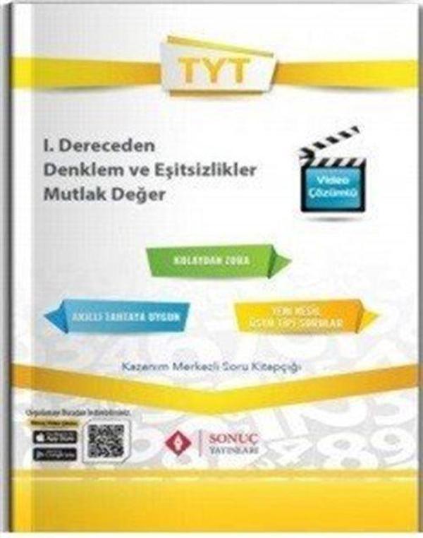 TYT 1. Dereceden Denklem ve Eşitsizlikler-Mutlak Değer - Sonuç Yayınları - Image 1