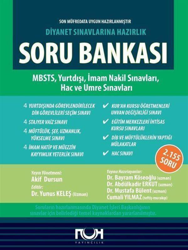 Diyanet Sınavlarına Hazırlık Soru Bankası - Nuh Yayınları - Image 1