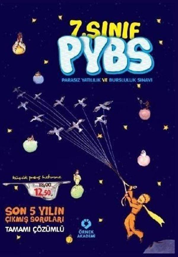 7. Sınıf PYBS Parasız Yatılılık ve Bursluluk Sınavı Son 5 Yılın Çıkmış Soruları Tamamı Çözümlü - Örnek Akademi Yayınları - Image 1
