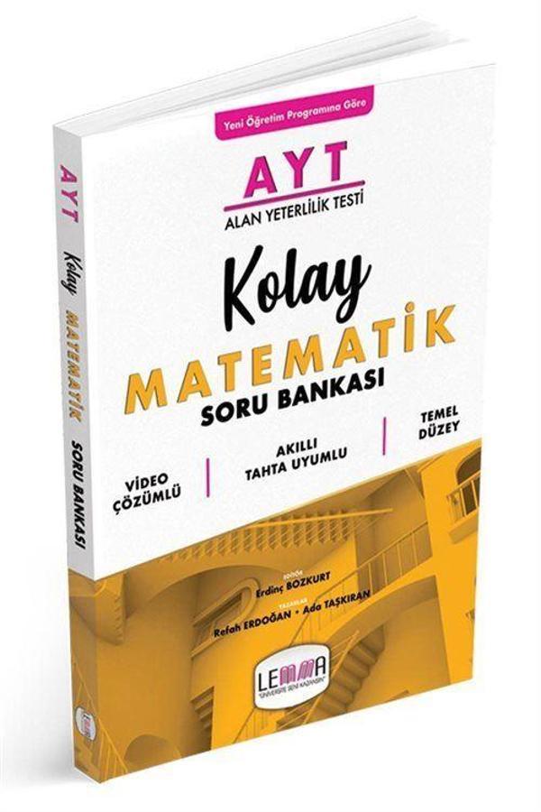 AYT Kolay Matematik Soru Bankası - Lemma Yayınları - Image 1
