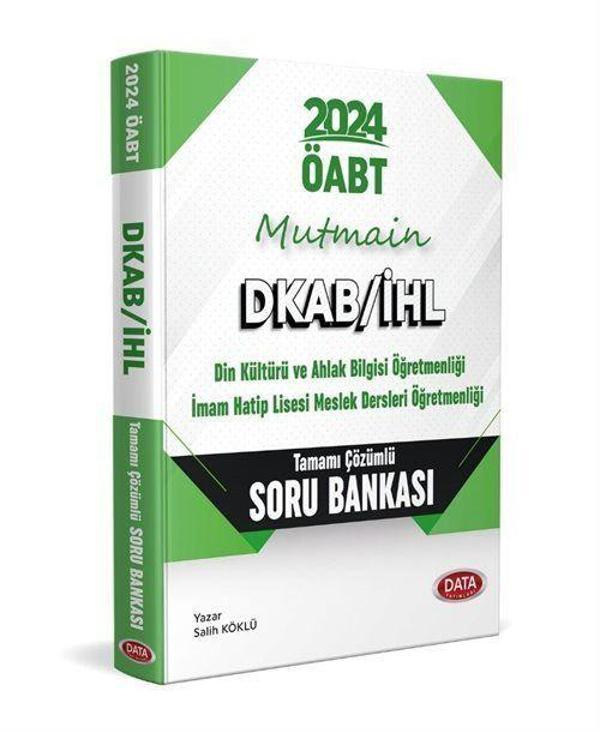 2024 ÖABT Mutmain Dkab/İhl Tamamı Çözümlü Soru Bankası - Data Yayınları - Image 1