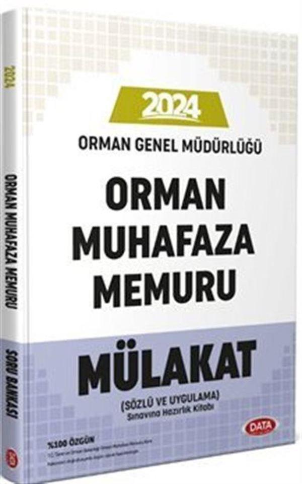 2024 Orman Genel Müdürlüğü Orman Muhafaza Memuru Mülakat - Data Yayınları - Image 1