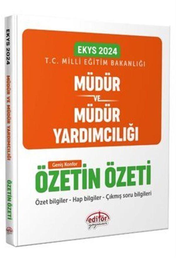 Meb Müdür Ve Müdür Yardımcılığı Özetin Özeti - Editör - Image 1