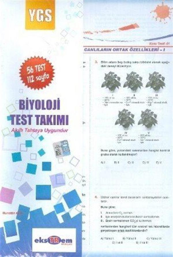 YGS Biyoloji Yaprak Test Takımı - Ekstrem Yayınları - Image 1
