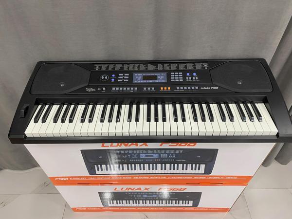 Lunax PS68 Tuş Hassasiyetli 61 Tuşlu Org ( Adaptör & Notalık Dahil ) - Image 1