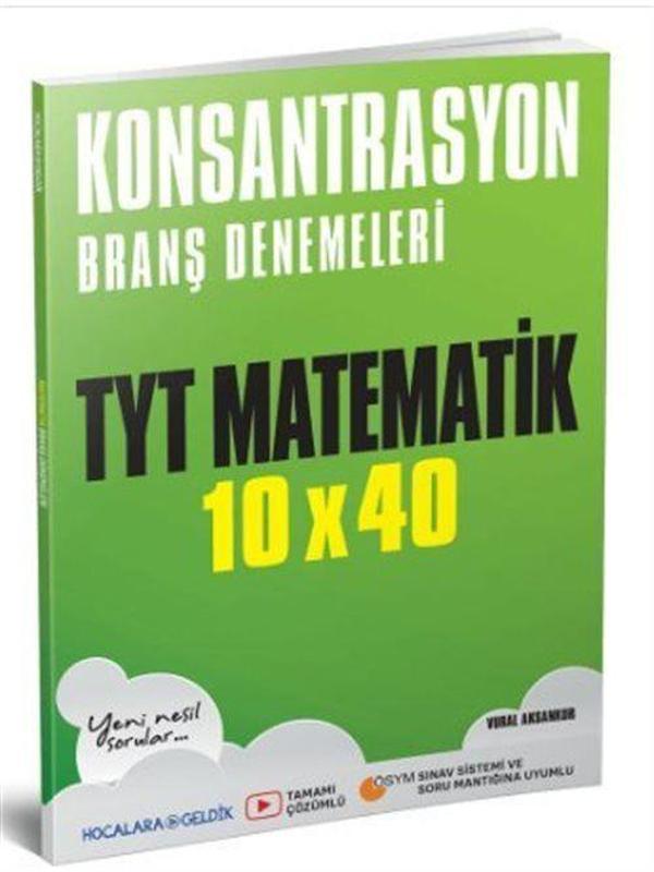 TYT Matematik - Konsantrasyon Branş Denemeleri - Hocalara Geldik - Image 1