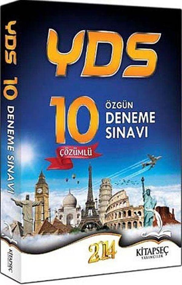 2014 YDS 10 Özgün Deneme Sınavı Çözümlü - Kitapseç Yayınları - Image 1