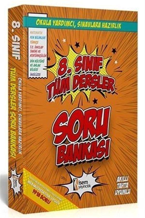 2021 LGS 8. Sınıf Tüm Dersler Soru Bankası - İsem Kitap - Image 1