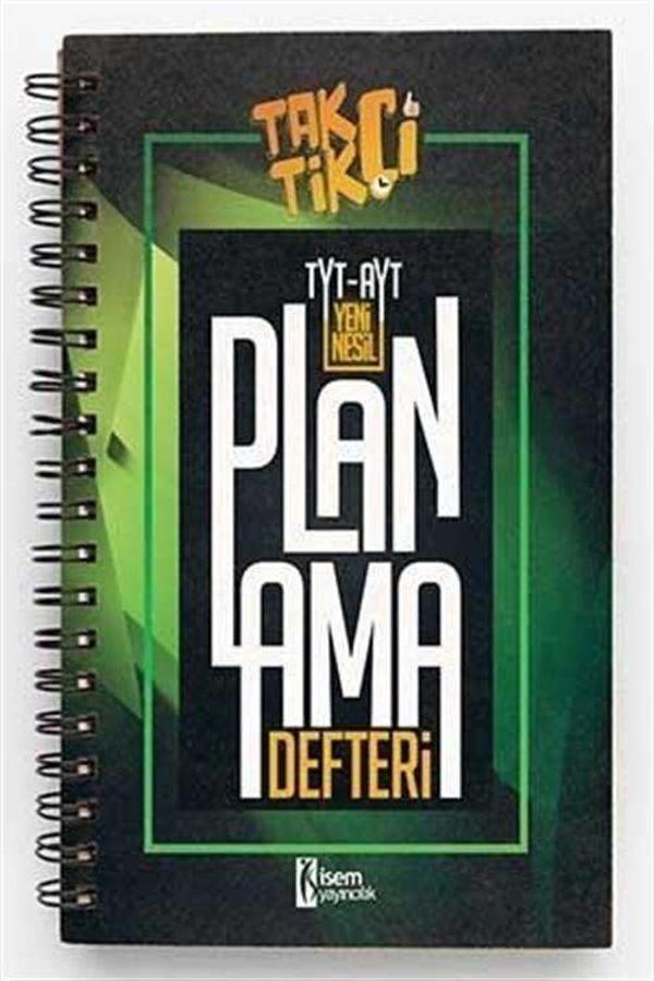 2021 TYT- AYT Taktikçi Yeni Nesil Planlama Defteri - İsem Kitap - Image 1