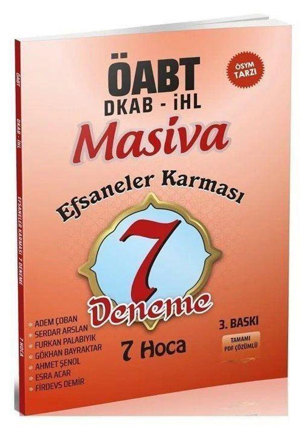 Masiva ÖABT Din Kültürü Efsaneler Karması 7 Hoca 7 Deneme - Masiva Yayınevi - Image 1