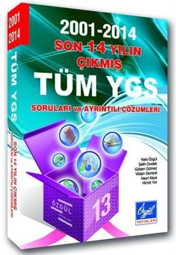 2001-2014 Son 14 Yılın Çıkmış Tüm YGS Soruları ve Ayrıntılı Çözümleri - Özgül Yayınları - Image 1