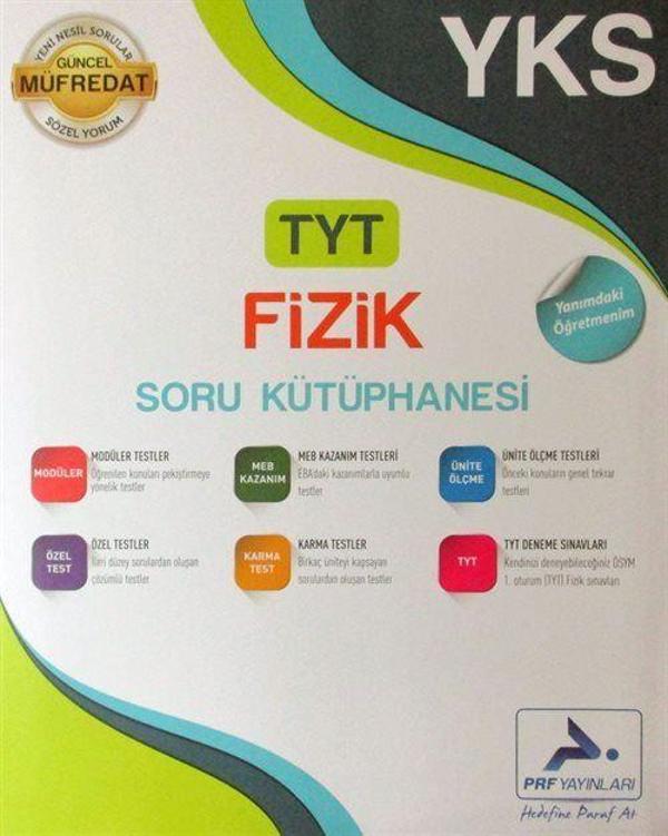 YKS TYT Fizik Soru Kütüphanesi - Prf Yayınları - Image 1