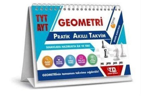 YKS AYT TYT Pratik Akıllı Takvim Geometri - Tandem Yayınları - Image 1