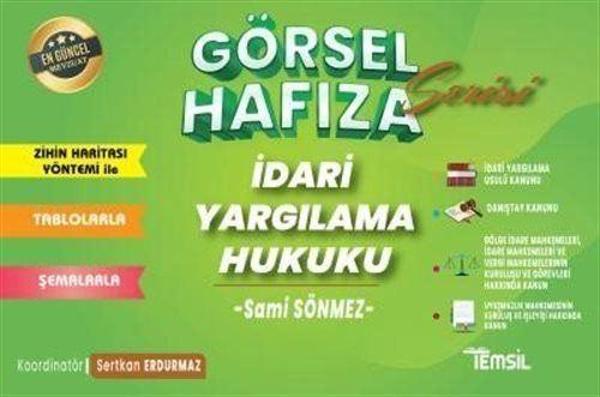 Görsel Hafıza Serisi İdari Yargılama Hukuku - Temsil Kitap - Image 1