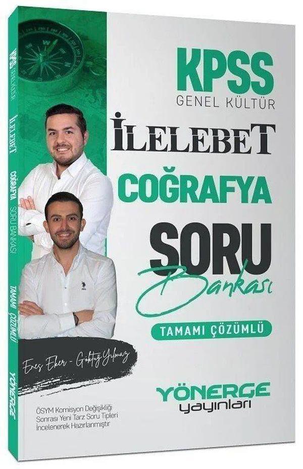 KPSS Coğrafya İlelebet Soru Bankası Çözümlü - Yönerge Yayınları - Image 1